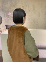 メク(meku)&nbsp;ミニボブ/ワイドバング/暗髪ボブ