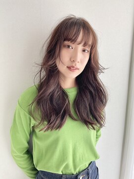 ラパンセベージュ(LA PENSEE BEIGE) ロングレイヤー/ベージュ/透明感