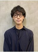 メンズマッシュパーマ