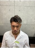 ツイストパーマ×スキンフェード