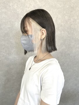 セシルヘアー(CECIL hair) インナーカラー×ミルクティーベージュ 下北沢