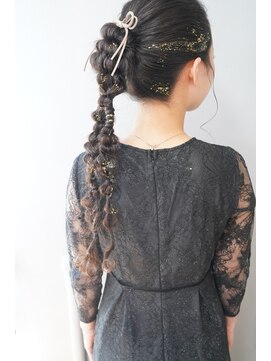 ドッツ(Dots.) Dots. ロングポニー編み下ろし