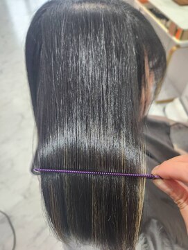 シャルム(CHARME) サラツヤダメージ修復美髪ハホニコストレートパーマ