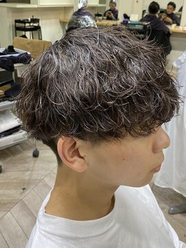 エル(EL by green) 【RYUYA】マッシュ×波巻きスパイラルパーマ