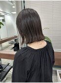 大人ボブ/髪質改善/切りっぱなし