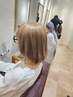 【ヘアケアクーポン】 カット+ケアブリーチ +COTA TR　￥25000→￥19000