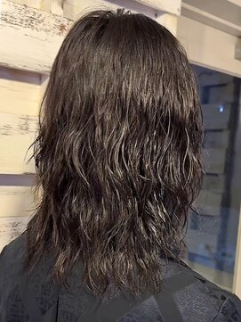 グランデュール 静岡駅前店(GRANDEUR) ロングレイヤー 緩めツイストスパイラル