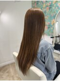 明るめロングも可愛い◎韓国最新エクステで気分も上がる↑