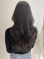 ヨーク(YOKE)&nbsp;【 YOKE 】ラベンダーブラウンロングレイヤー艶髪