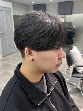 ジーニー 千葉(GENiE) ダークグレージュ/シースルーマッシュ/メンズカラー/大堰龍吾