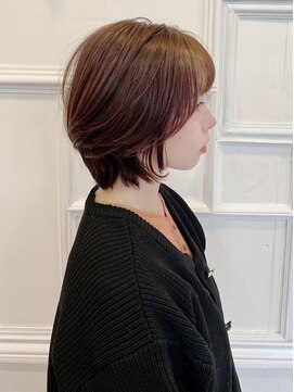 リコント(Re:cont) アイロン・ブラシ未使用！ハンドドライのみで完成した大人ボブ◎