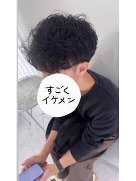 ラブレス(LOVELESS) メンズ　シャドウパーマ