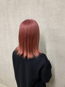 トリコ(ToricO) ペールピンク ダブルカラー チェリーピンク ブリーチ