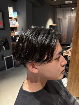 アンドワークス 2nd(&WORKS) フェード×パーマ