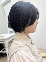 セイドット リー(Say. Ree)&nbsp;say.ショートボブひし形ショートミルクティーベージュ暗めカラー