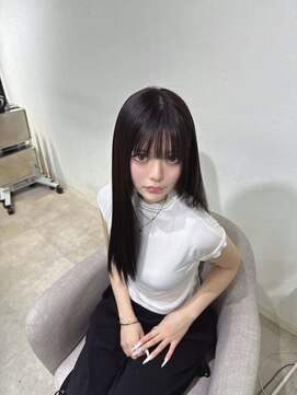 アム 表参道(am) 表参道/青山/前髪/酸性ストレート/韓国風/縮毛矯正/髪質改善