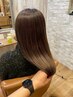 【髪質改善】カット＋酸性ストレート　￥18500