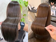 広がりを抑える自然なまとまり[芦屋駅/縮毛矯正/ハイライト/白髪ぼかし/MEN'S]