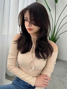 ソヨン 栄店(SOYON) イメチェン/ハッシュカット/脱白髪染め/前髪/ダークアッシュ