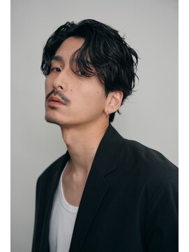 レタッチ バイ フィフス 銀座(RETOUCH by fifth) 銀座メンズカットニュアンスパーマフェザーパーマシャドウパーマ