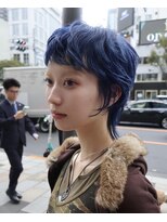 ポピンズ(poppins)&nbsp;ネイビーブルー ベリーショート