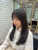 アンドリルム 梅田(&Lillme)&nbsp;グレージュカラー×レイヤーカット/大阪/梅田/髪質改善