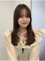ユーフォリア 銀座(Euphoria)&nbsp;藤本指名◎レイヤーカット　イルミナカラー　髪質改善　銀座