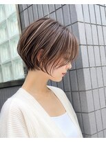 フェイス 石川町 (FACE) ショートカット×白髪ぼかし