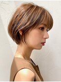 似合わせカット30代40代50代ショートボブくびれレイヤーカット