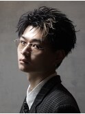men'shair/波巻きツイストスパイラル/ニュアンスパーマ