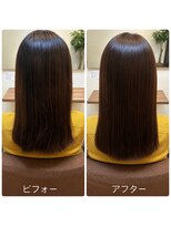 クリー(cree)&nbsp;cree 美フォルムカット×髪質改善ヘアエステ【馬出髪質改善】
