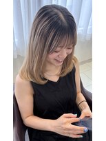 インセンス 用賀店(insence) ミディアムレイヤー/ワンカールレイヤー