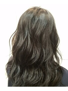 ナンブスカイ(nambu-SKY) アッシュグレーなロングスタイル