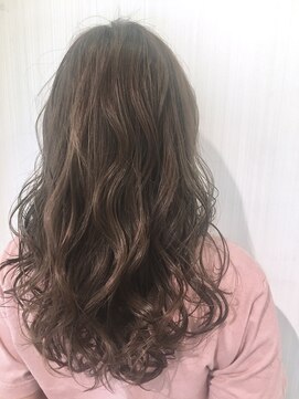 ラ ブレス あべのキューズ(LaBless) こなれ感重視!アッシュベージュハイライトカラーba075_1808_02