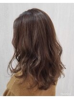 アルーシェ 心斎橋(Alushe)&nbsp;3Dカラー×イルミナ×コテ巻き無造作カール【Alushe心斎橋】