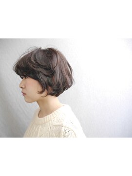 オーガニック アトリエ 大宮(organic+atelier) ショートボブ×グレージュ×大宮×髪質改善