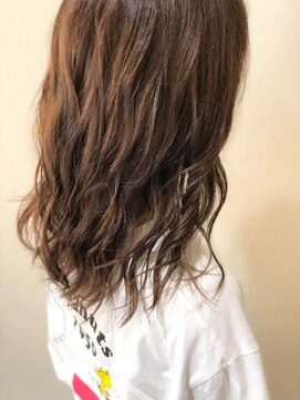 スーパーカット 元町店(SUPER CUT) アッシュ　透明感カラー　ロング