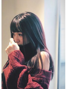 ヘアーサロン スイッチ(HairSalon SWITCH) 大人のツヤ感、ロングストレート