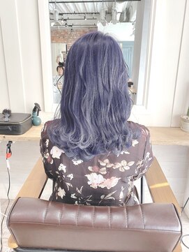 エイトタマプラ たまプラーザ店(EIGHT tamapla) 【EIGHT渡辺】ブリーチカラー×ラベンダーブルージュ