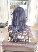 【EIGHT渡辺】ブリーチカラー×ラベンダーブルージュ