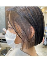 サロンアオ(salon ao) salon ao　リアルスタイル 　ボブ×インナー