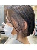 salon ao リアルスタイル  ボブ×インナー