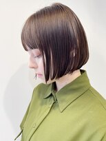 レトン 銀座(leton)&nbsp;ボブ/オリーブグレージュ/マッシュショート[東銀座/銀座]