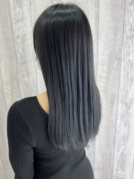 シエル 立川店(CIEL) 【CIEL原田】ネイビーグラデーション。