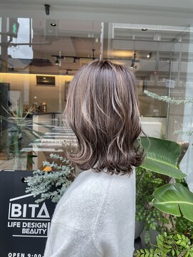 ヘアサロン ビータ(Hair salon BITA) ◎ハイライト×ミディアム