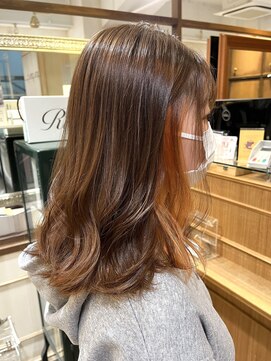 ネオリーブカップ 町田店(Neolive capu) インナーカラー◎オレンジカラー【町田/jr町田/町田駅】