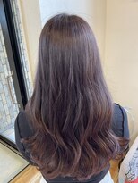 ヘアーメイク フェヌア(Hair Make fenua) ピンクアッシュカラー