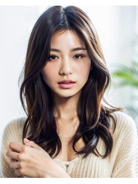 プラス アヴェダ(PLUS AVEDA) ナチュラルウエーブ+ロングレイヤー