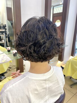 ヘアアーク(HAIR arc) パーマボブ#奏の杜#津田沼#京成津田沼#京成大久保#幕張本郷