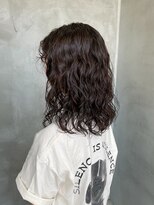テトヘアー(teto hair)&nbsp;パーマ　くるくる　ミディアムパーマ　ふわふわ